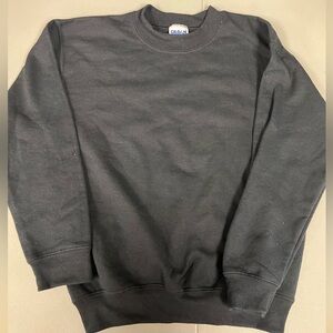 Gildan Youth Charcoal Crewneck Sweater